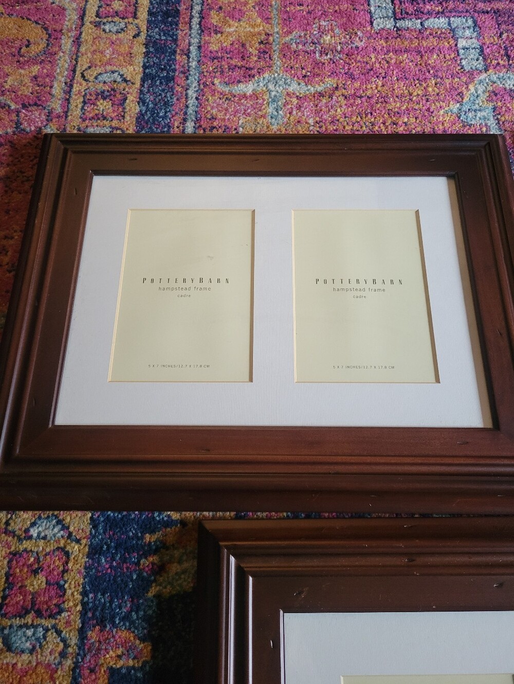 Pottery Barn Hampstead Photo Gallery Wall Frame Double 5x7